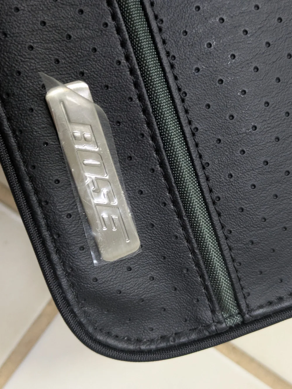 Bose SoundDock Portable Travel Bag Carrying Case With Shoulder Strap Black